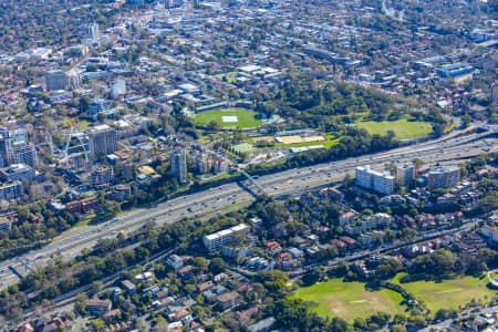 Aerial Image of WARRINGAH FREEWAY