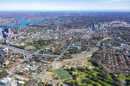 Aerial Image of WARRINGAH FREEWAY