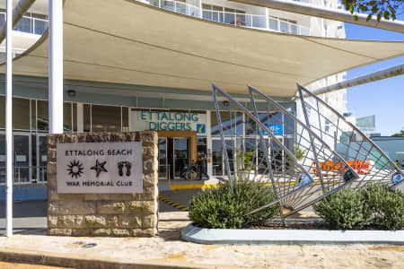 Aerial Image of ETTALONG BEACH