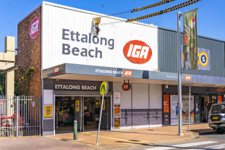 Aerial Image of ETTALONG BEACH