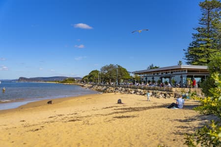 Aerial Image of ETTALONG BEACH