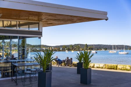 Aerial Image of ETTALONG BEACH