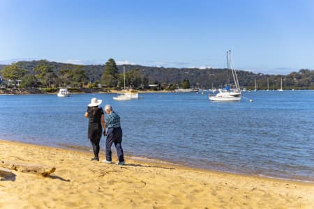 Aerial Image of ETTALONG BEACH