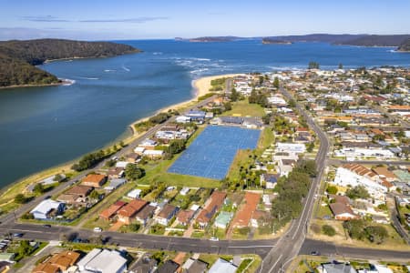 Aerial Image of ETTALONG BEACH