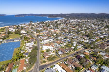 Aerial Image of ETTALONG BEACH