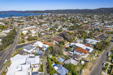 Aerial Image of ETTALONG BEACH