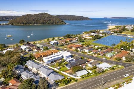 Aerial Image of ETTALONG BEACH