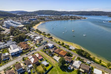 Aerial Image of ETTALONG BEACH