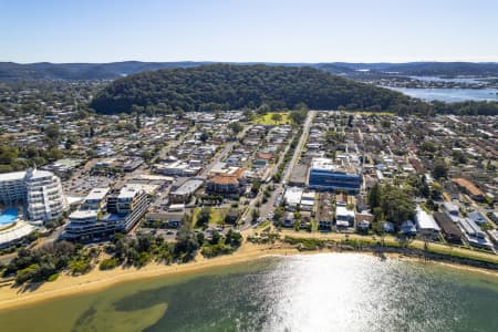 Aerial Image of ETTALONG BEACH