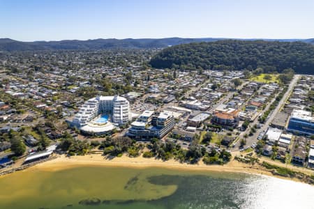 Aerial Image of ETTALONG BEACH