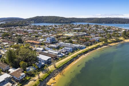 Aerial Image of ETTALONG BEACH