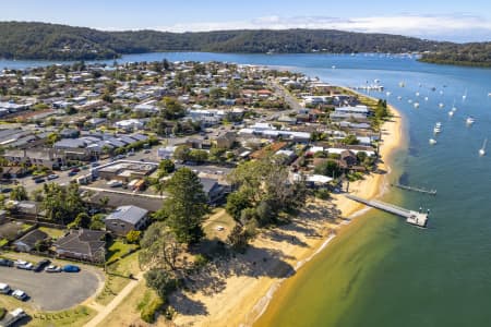 Aerial Image of ETTALONG BEACH