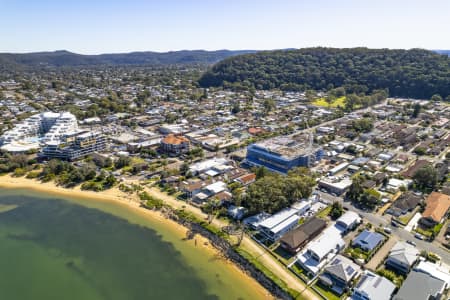 Aerial Image of ETTALONG BEACH