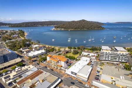 Aerial Image of ETTALONG BEACH