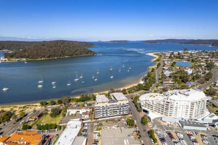 Aerial Image of ETTALONG BEACH