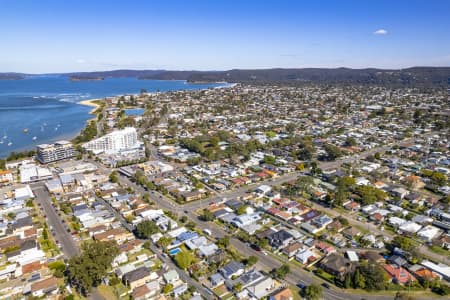 Aerial Image of ETTALONG BEACH