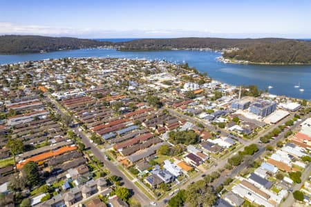 Aerial Image of ETTALONG BEACH