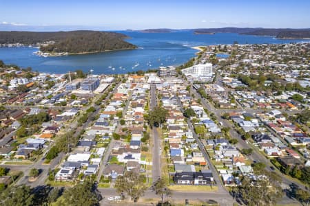 Aerial Image of ETTALONG BEACH