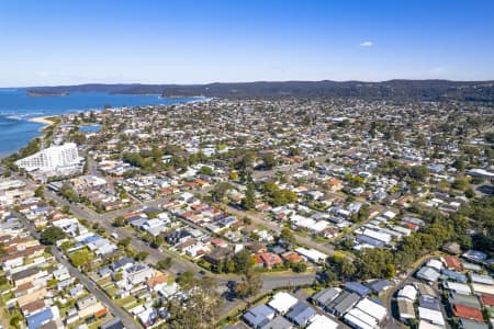 Aerial Image of ETTALONG BEACH