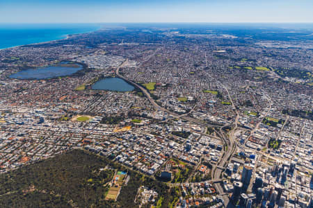 Aerial Image of WEST PERTH