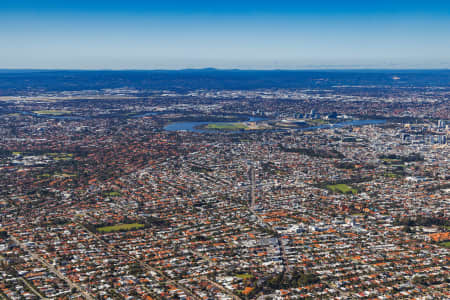 Aerial Image of MOUNT HAWTHORN