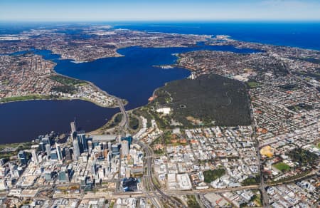 Aerial Image of WEST PERTH