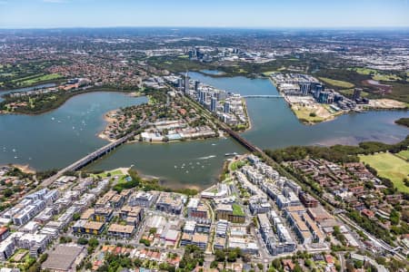 Aerial Image of MEADOWBANK