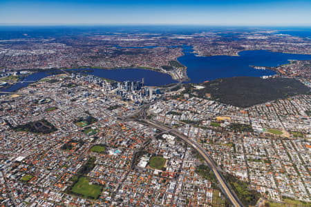 Aerial Image of NORTH PERTH