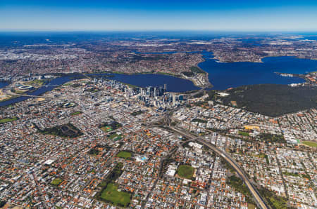 Aerial Image of WEST PERTH