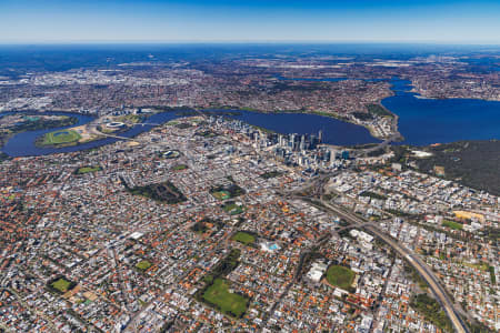 Aerial Image of NORTH PERTH