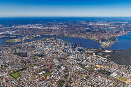 Aerial Image of WEST PERTH