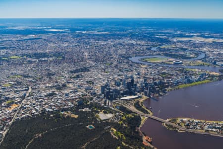 Aerial Image of WEST PERTH