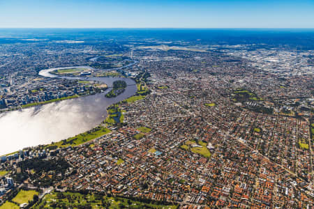 Aerial Image of SOUTH PERTH