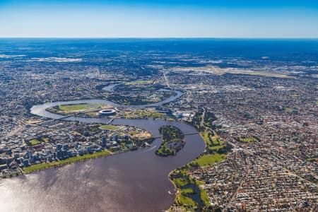 Aerial Image of SOUTH PERTH