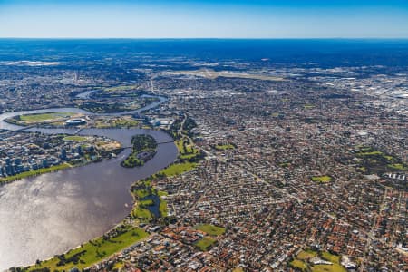 Aerial Image of SOUTH PERTH