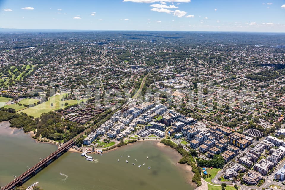 Aerial Image of Meadowbank