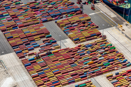 Aerial Image of PORT BOTANY