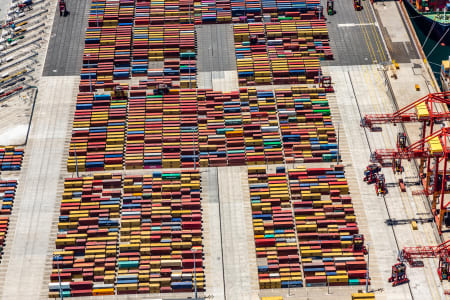 Aerial Image of PORT BOTANY