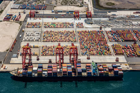 Aerial Image of PORT BOTANY