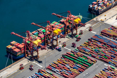 Aerial Image of PORT BOTANY