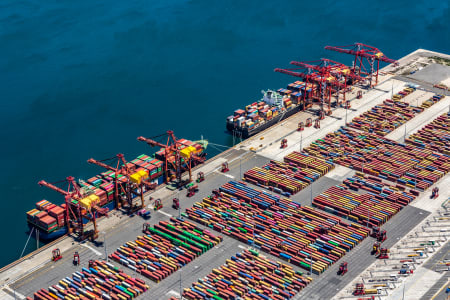 Aerial Image of PORT BOTANY