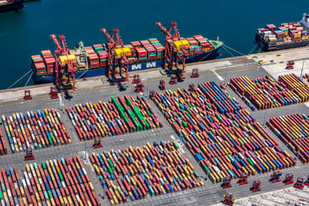 Aerial Image of PORT BOTANY