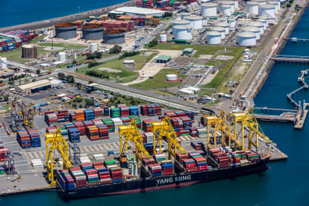 Aerial Image of PORT BOTANY