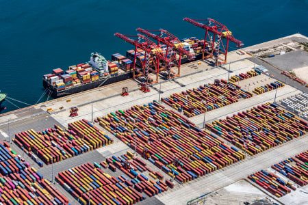 Aerial Image of PORT BOTANY