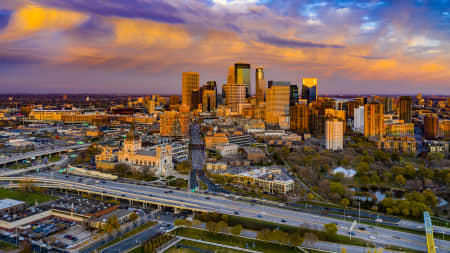 Aerial Image of MINNEAPOLIS