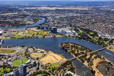 Aerial Image of EAST PERTH