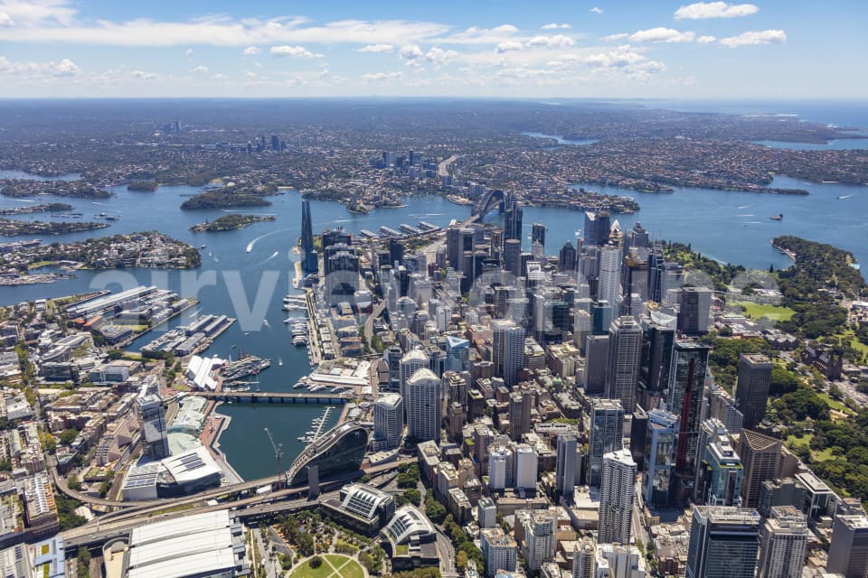 Aerial Image of Sydney Day