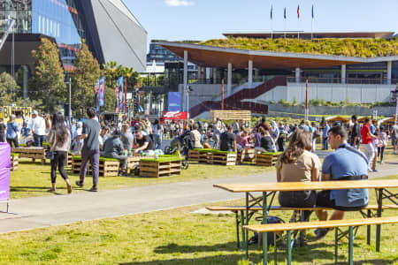 Aerial Image of DARLING HARBOUR WINTER FESTIVAL