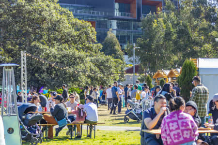 Aerial Image of DARLING HARBOUR WINTER FESTIVAL