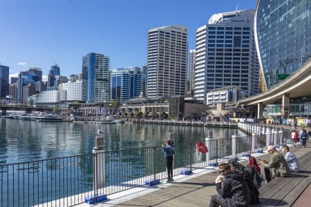 Aerial Image of DARLING HARBOUR